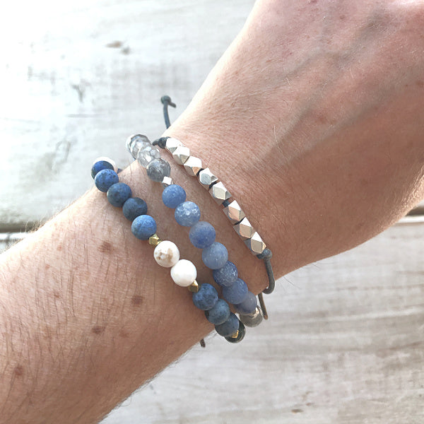 Air Force Pride Bracelet Stack with Other Military Charliemadison Originals Bracelets