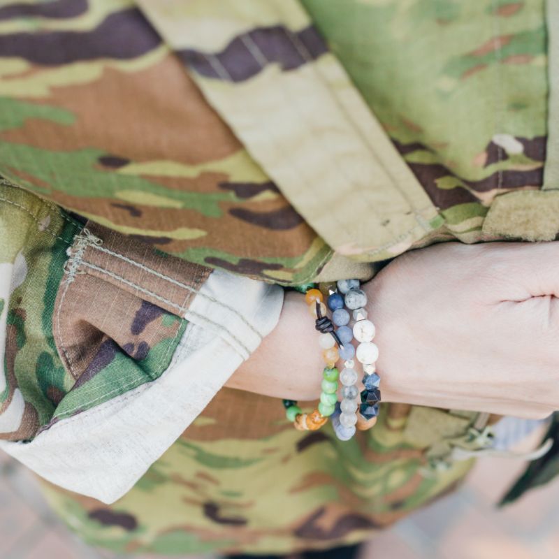 Military Spouse, Military Mom, Military Girlfriend, Military Jewelry Army, Military, Military Jewelry Marines, Military Tribute. Made with love in the USA by a military family. 5% of every sale is donated to organizations that support military service members and their families.
